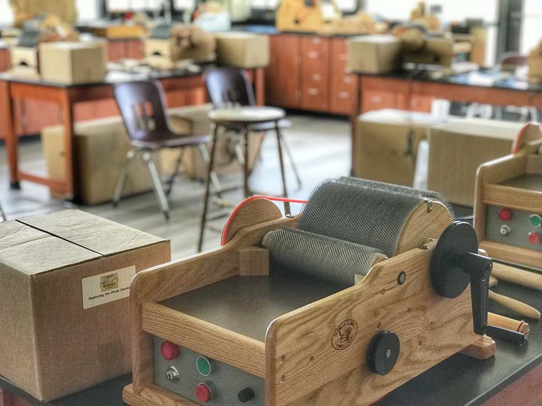 Three Key Features of a Clemes & Clemes Drum Carder